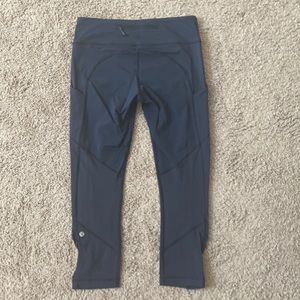 Lululemon Navy Leggings size 8